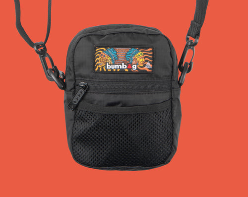 The Bumbag Co Cheif Compact Shoulder Bag - Black