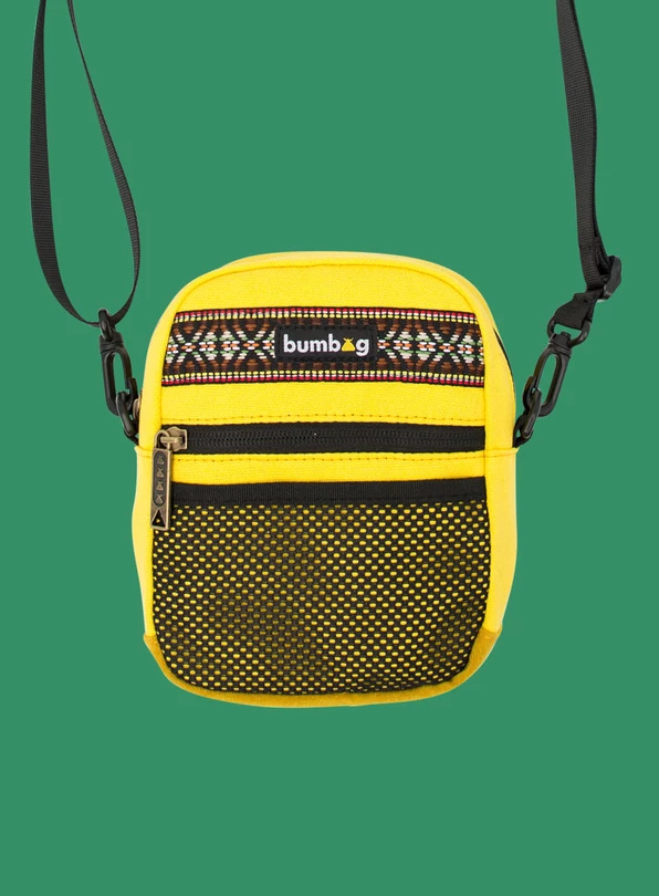 The Bumbag Co Explored Compact Shoulder Bag - Yellow