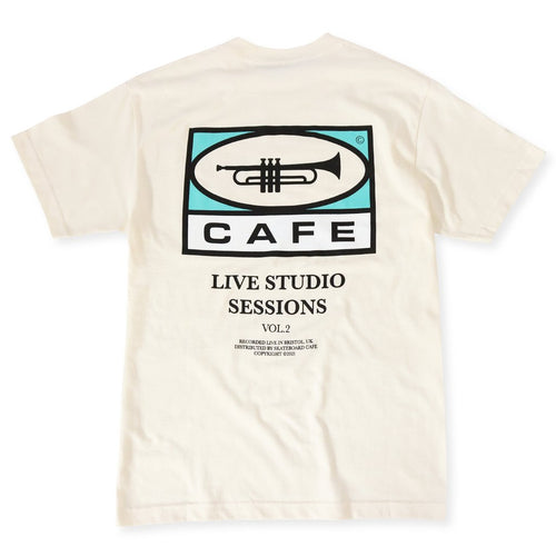 Skateboard Cafe 45 Tee - Cream