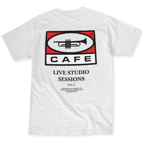 Skateboard Cafe 45 Tee - Ash Heather