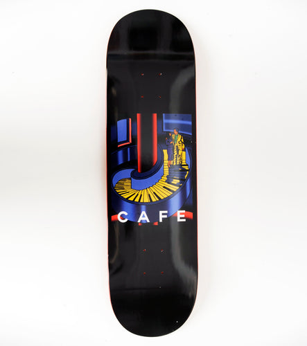 Skateboard Cafe Piano Staircase Deck Black - 8.125