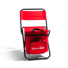 Load image into Gallery viewer, Chocolate The Spot Chair - Red/Black