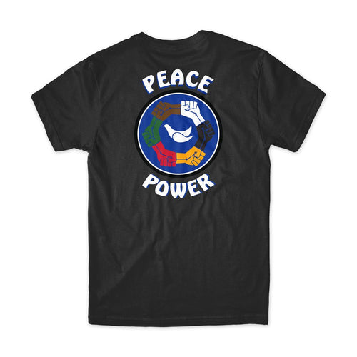 Chocolate Peace Power Tee - Black