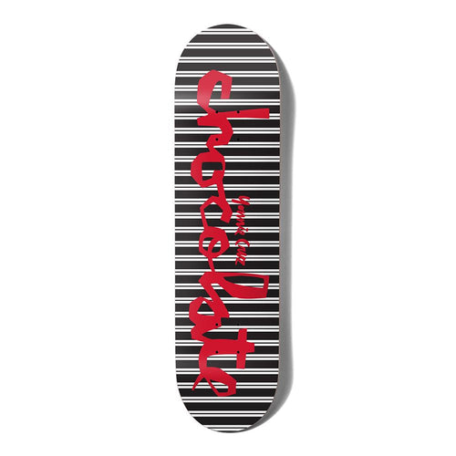 Chocolate Cruz Striped One Off Deck - 8.125