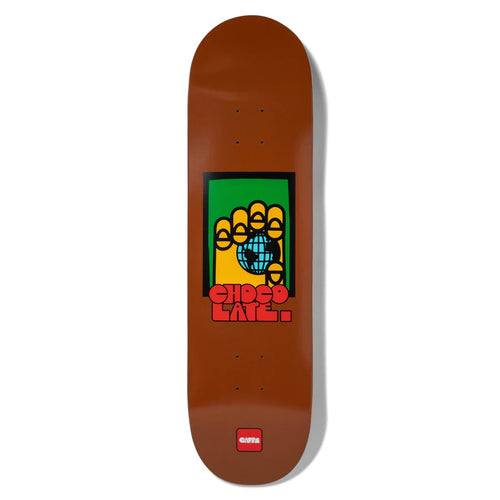 Chocolate Capps Worldwide Deck - 8.0