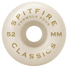 Load image into Gallery viewer, Spitfire Formula Four Classics 101d Wheels - 52mm
