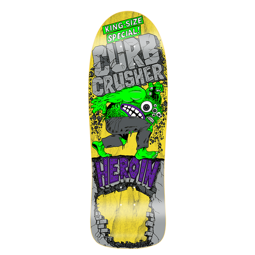 Heroin Curb Crusher Deck - 10.25