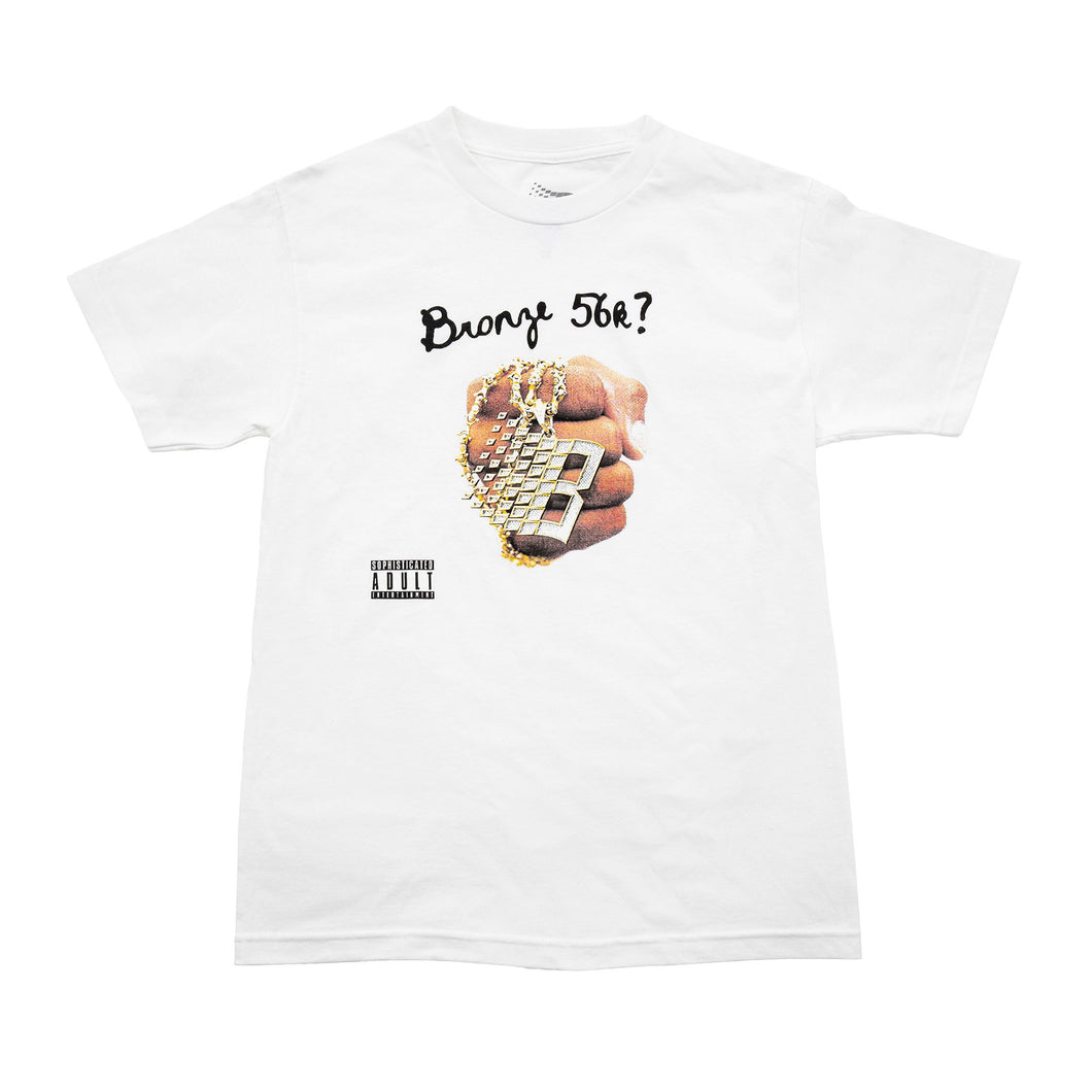 Bronze 56k DJ Bronze Tee - White