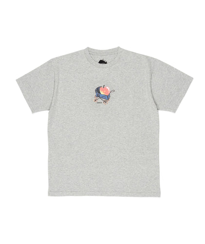 Dancer Baby Apple Tee - Heather Grey