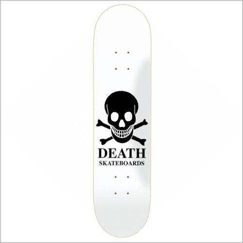 Death OG White Skull Deck - 8.5