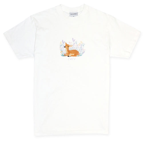 Skateboard Cafe Doe Tee - White