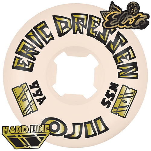 OJ Dressen 2 Gold Hardline 99a Wheels - 55mm