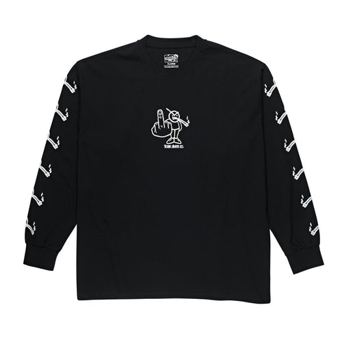 Polar Skate Co Angry Stoner Longsleeve - Black