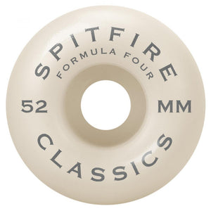 Spitfire Formula Four Classics 99d Wheels - 52mm