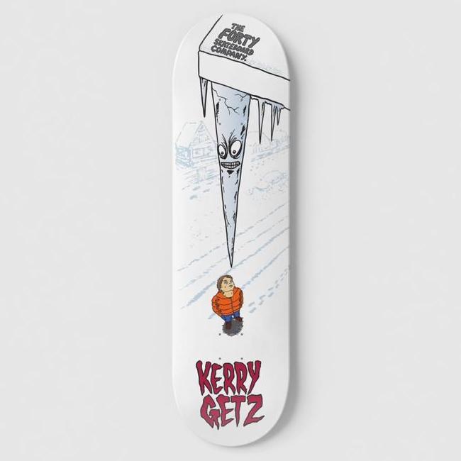 Forty Skateboard Co Kerry Getz Guest Pro Deck - 8.0