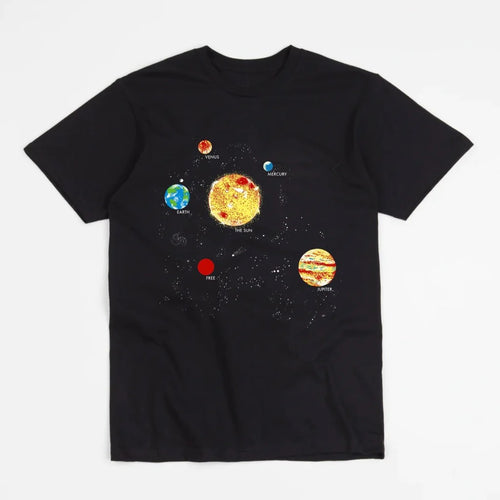 Free Mag Solar System Tee - Black