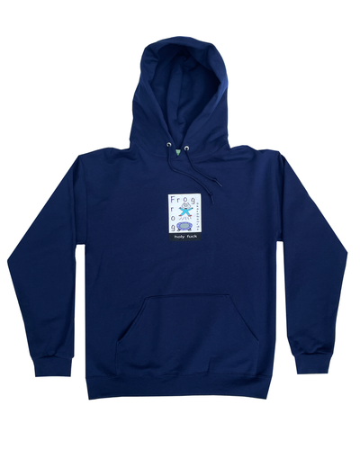 Frog Holy F*ck Hoodie - Navy