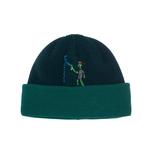 GX1000 Spray Paint Beanie - Emerald