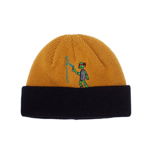 GX1000 Spray Paint Beanie - Mustard