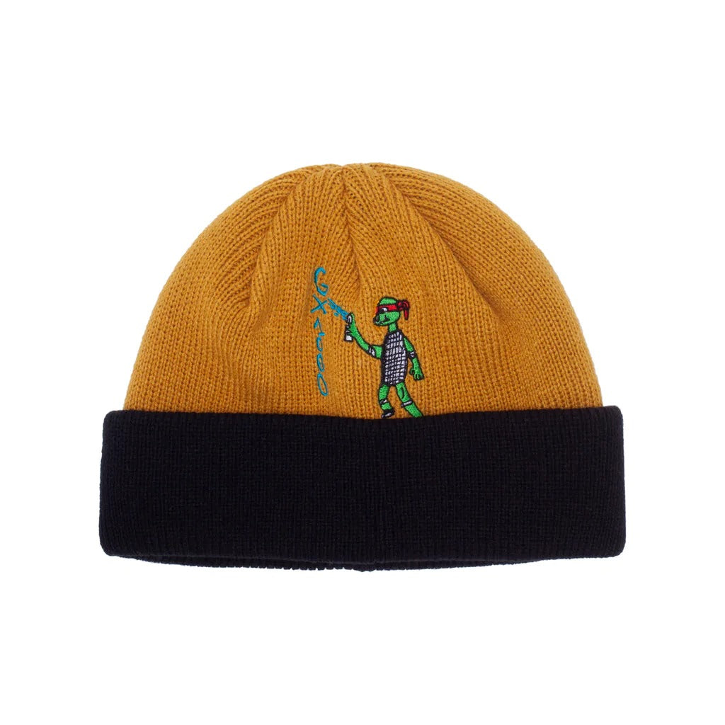 GX1000 Spray Paint Beanie - Mustard