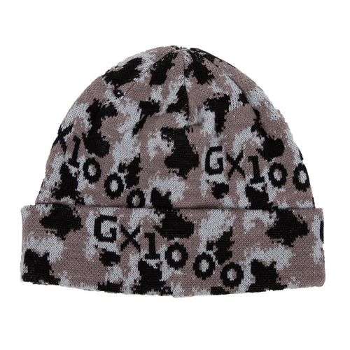 GX1000 Trenched Camo Beanie - Grey