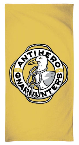 Antihero x Gnarhunters Pigeon of the Sea Towel - Yellow