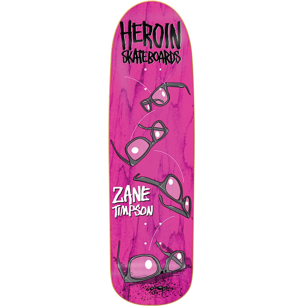 Heroin Zane Glasses Deck - 9.0