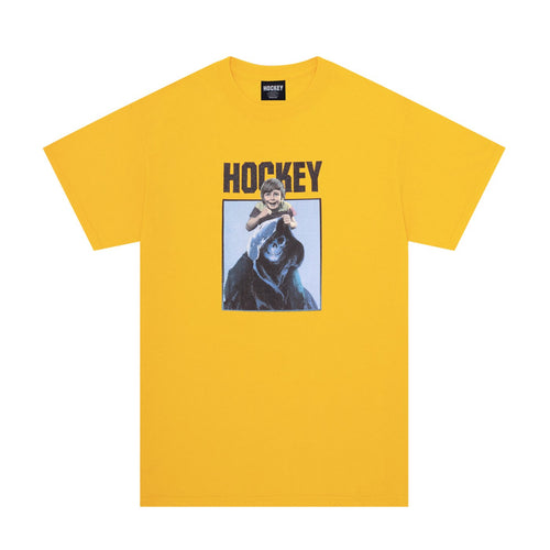 Hockey Chaperone Tee - Gold