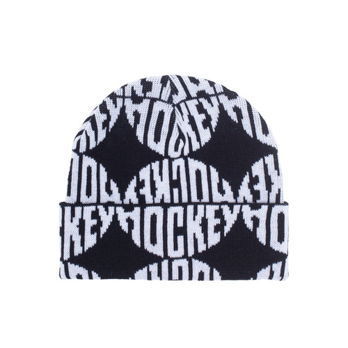 Hockey Sewer Beanie - Black/White
