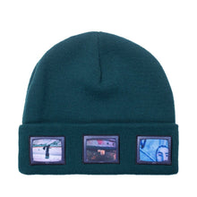 Load image into Gallery viewer, Hockey Screens Beanie - Green
