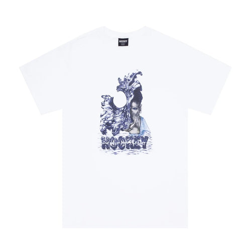 Hockey Liquid Metal Tee - White