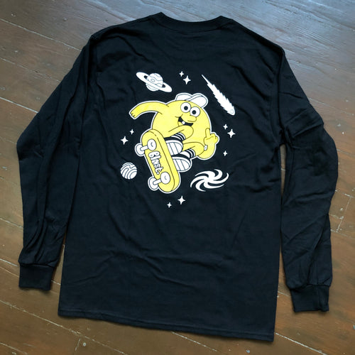 Blast Skates Space Junk Longsleeve - Black