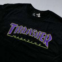 Load image into Gallery viewer, Thrasher Outlined Tee - Black