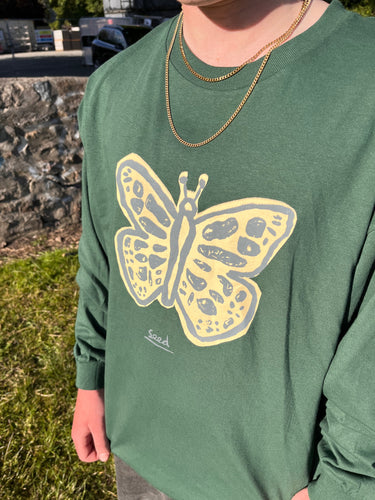 Seed Kellas 2 Longsleeve Tee - Forrest green
