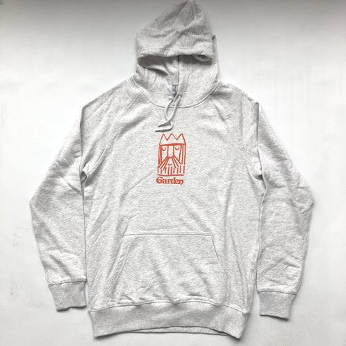 Garden King Ed Heavy Hoodie - Ash