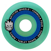 Load image into Gallery viewer, Spitfire Formula Four Ice Blue Tablets 99d Wheels - 54mm