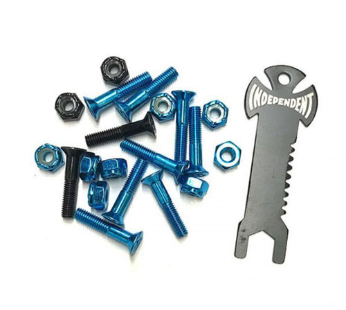 Independent Phillips Bolts with Tool - Blue/Black 1