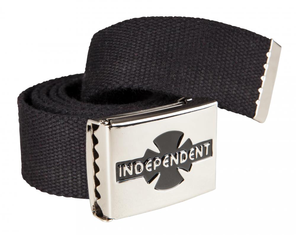 Independent Clipped Web Belt - Black