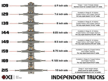 Load image into Gallery viewer, Independent 149 Hollow Forged Stage 11 Trucks - Silver