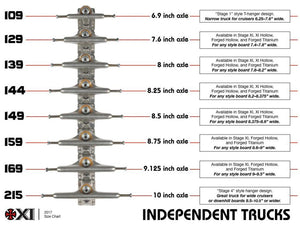 Independent 149 Hollow Forged Stage 11 Trucks - Silver