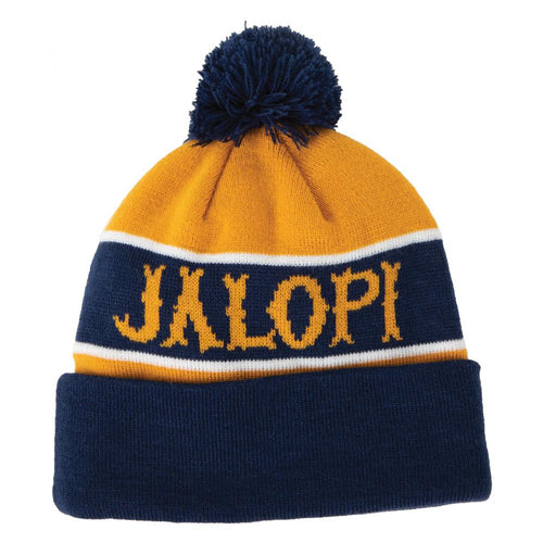Antihero Jalopi Skate Co Beanie - Navy/Gold