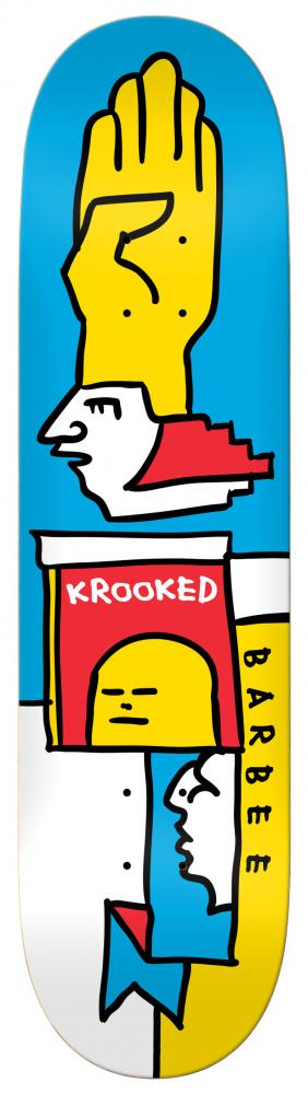 Krooked Barbee Mondriaan Deck - 8.5