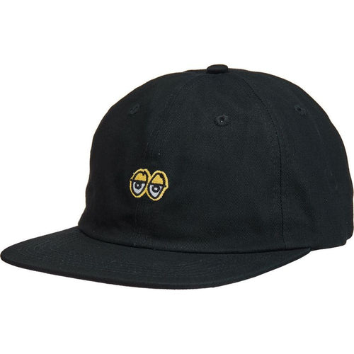 Krooked Eyes Clipback Cap - Black