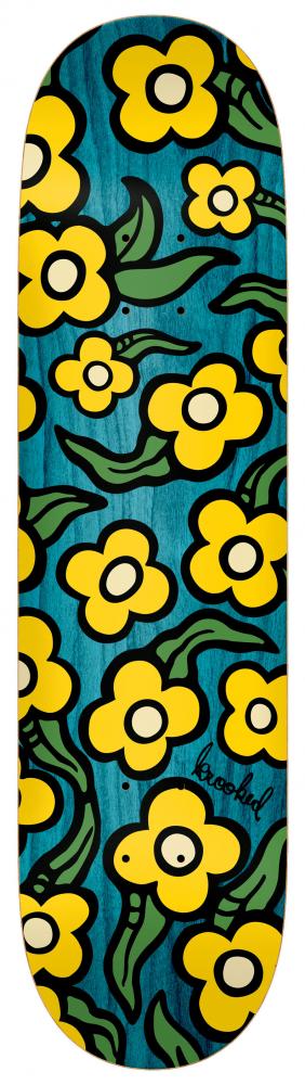 Krooked Wild Style Flowers Deck - 7.75