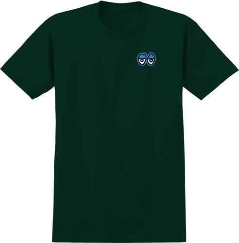 Krooked Strait Eyes Tee - Forrest Green