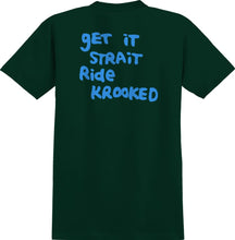 Load image into Gallery viewer, Krooked Strait Eyes Tee - Forrest Green
