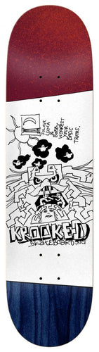 Krooked Worrest Truth Twintail Slick Deck - 8.3