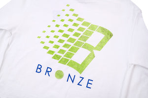Bronze 56k B Logo Tennis Longsleeve Tee - White