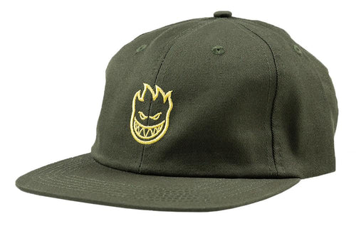 Spitfire Lil Bighead Strapback Cap - Green/Yellow
