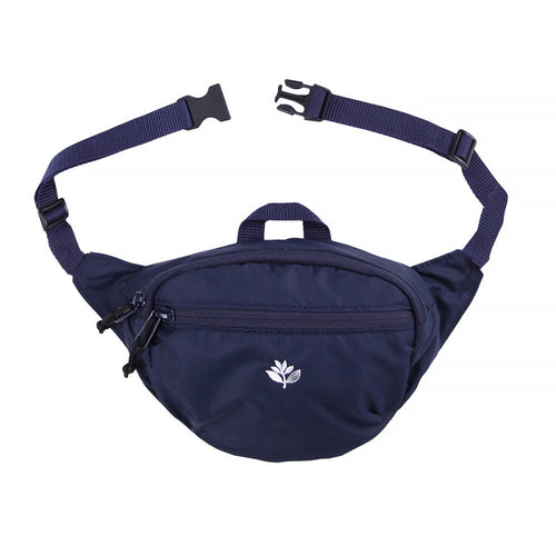 Magenta Banana Bag - Navy